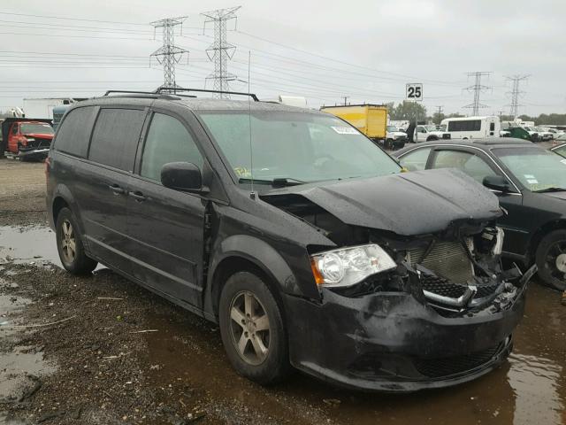 2C4RDGCG9DR523851 - 2013 DODGE GRAND CARA BLACK photo 1