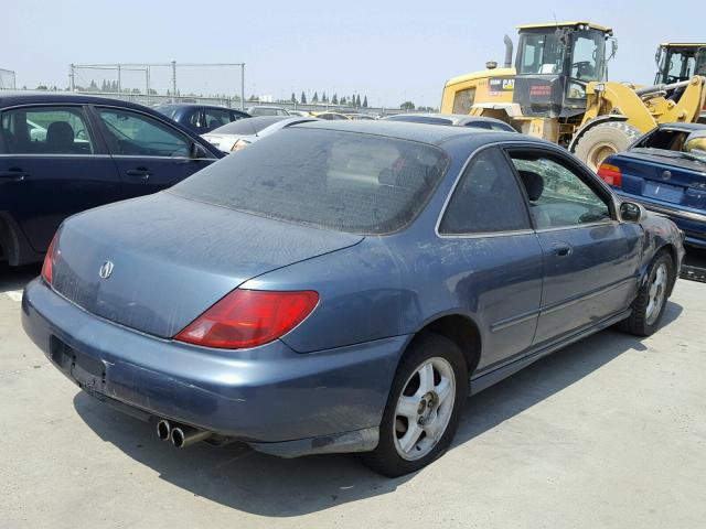 19UYA2247VL000371 - 1997 ACURA 3.0CL BLUE photo 4