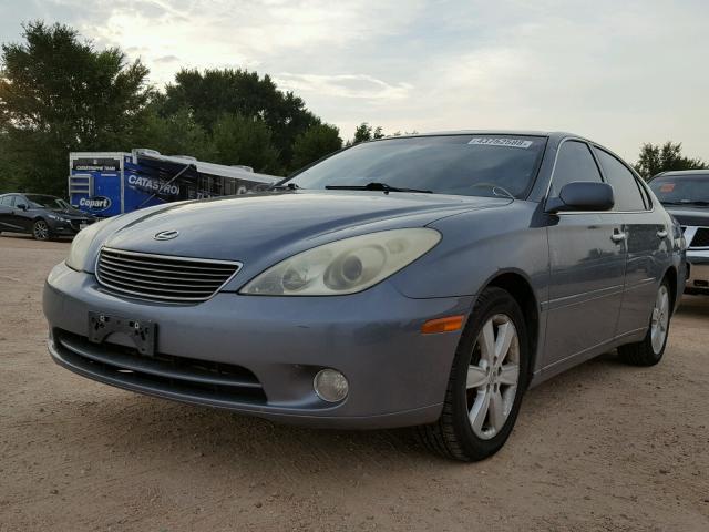 JTHBA30G655107227 - 2005 LEXUS ES330 GRAY photo 2