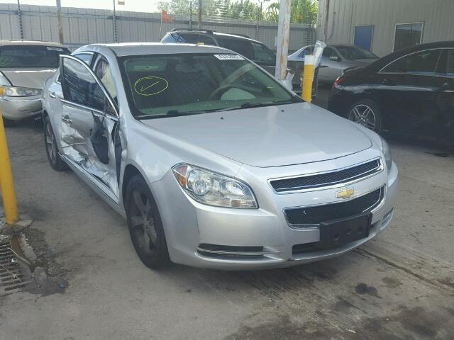 1G1ZC5E03CF124150 - 2012 CHEVROLET MALIBU 1LT SILVER photo 1