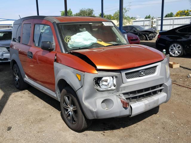 5J6YH18375L010752 - 2005 HONDA ELEMENT LX ORANGE photo 1