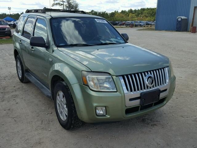 4M2CU81Z28KJ00771 - 2008 MERCURY MARINER GREEN photo 1