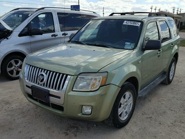 4M2CU81Z28KJ00771 - 2008 MERCURY MARINER GREEN photo 2