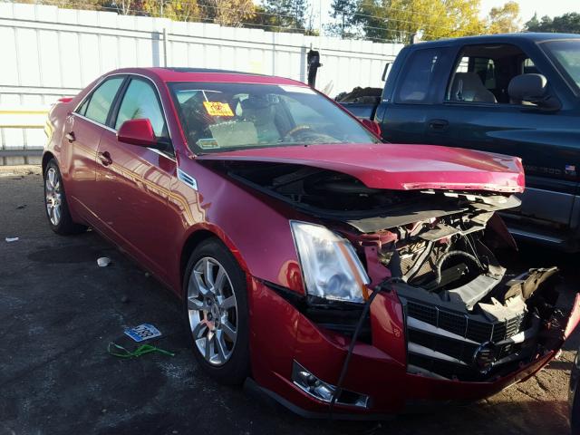 1G6DT57V290103217 - 2009 CADILLAC CTS MAROON photo 1