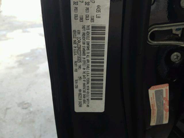 1C4NJCBA2CD716325 - 2012 JEEP COMPASS SP 黑色 照片 10