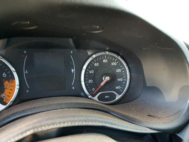 ZACCJBAT5GPD51604 - 2016 JEEP RENEGADE S RED photo 8