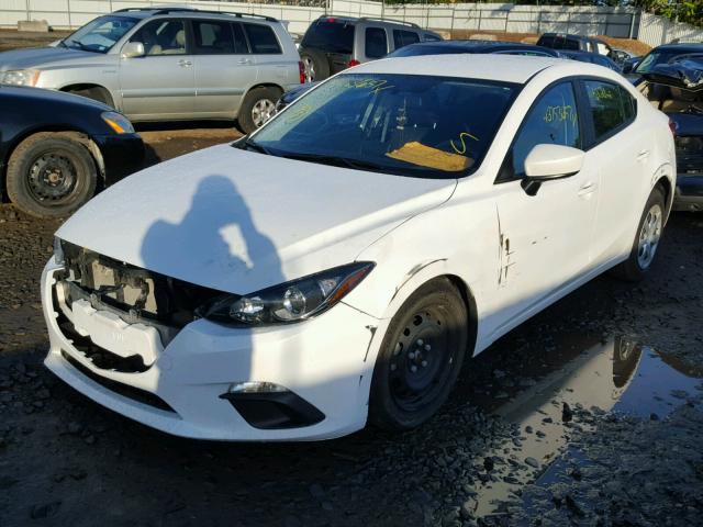 3MZBM1T73GM316038 - 2016 MAZDA 3 SPORT WHITE photo 2