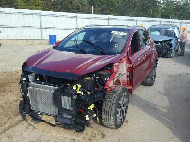 KNDPR3A61H7096572 - 2017 KIA SPORTAGE S RED photo 2