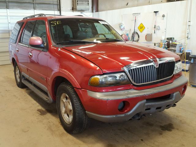 5LMPU28L4XLJ08667 - 1999 LINCOLN NAVIGATOR RED photo 1