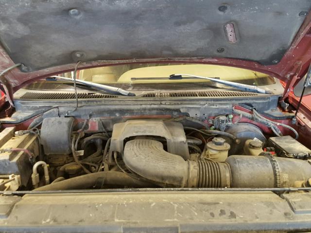5LMPU28L4XLJ08667 - 1999 LINCOLN NAVIGATOR RED photo 7