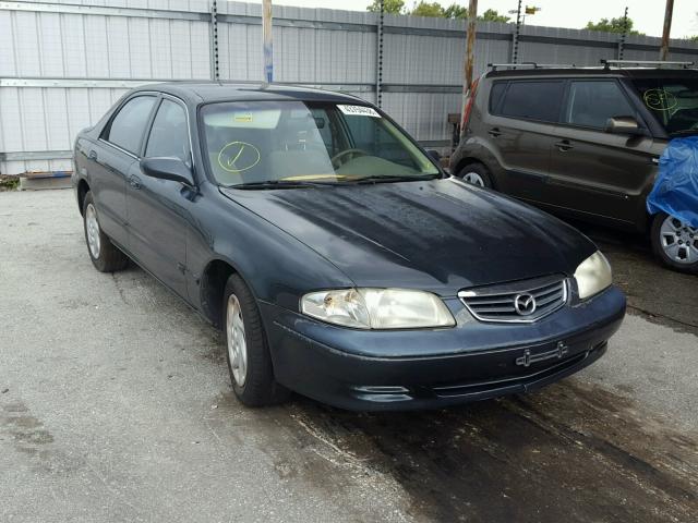 1YVGF22D425288873 - 2002 MAZDA 626 ES GREEN photo 1