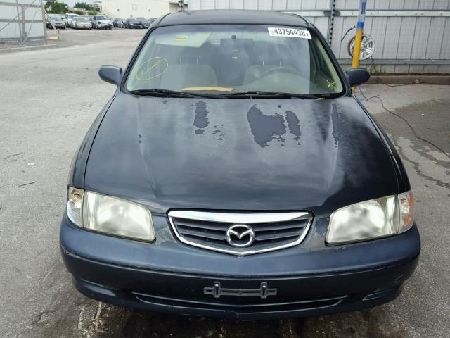 1YVGF22D425288873 - 2002 MAZDA 626 ES GREEN photo 9