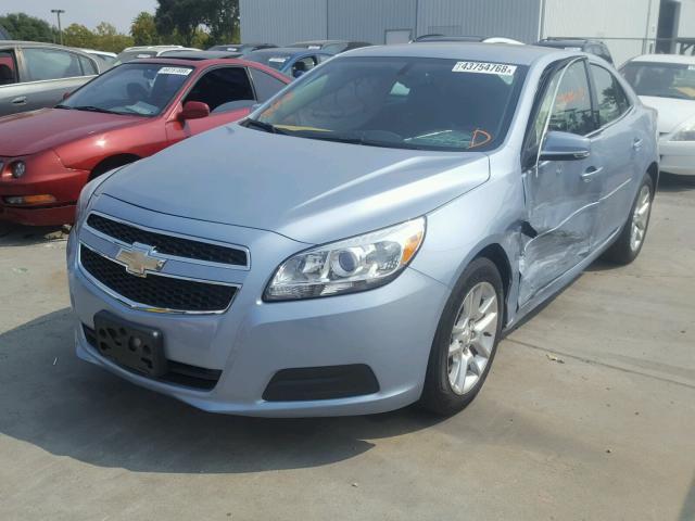 1G11C5SA4DU123192 - 2013 CHEVROLET MALIBU 1LT 蓝色 照片 2