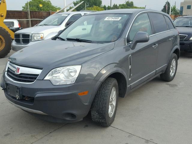 3GSCL33P28S594758 - 2008 SATURN VUE XE GRAY photo 2