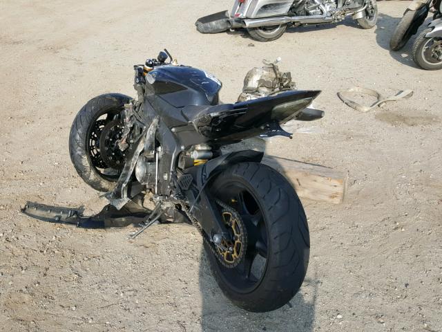 JYARJ16E68A000843 - 2008 YAMAHA YZFR6 BLACK photo 3