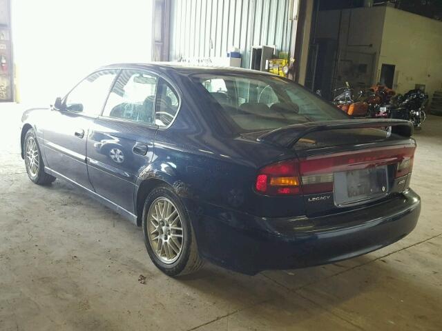 4S3BE625347211597 - 2004 SUBARU LEGACY L S BLUE photo 3