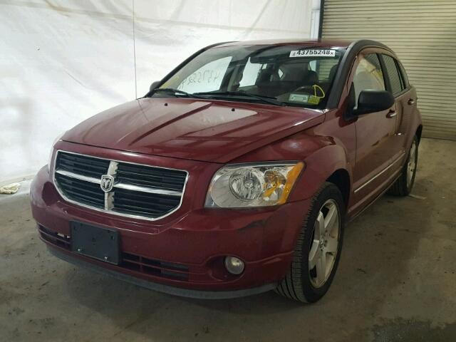 1B3HE78K37D429947 - 2007 DODGE CALIBER R/ RED photo 2