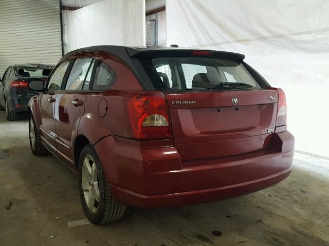 1B3HE78K37D429947 - 2007 DODGE CALIBER R/ RED photo 3