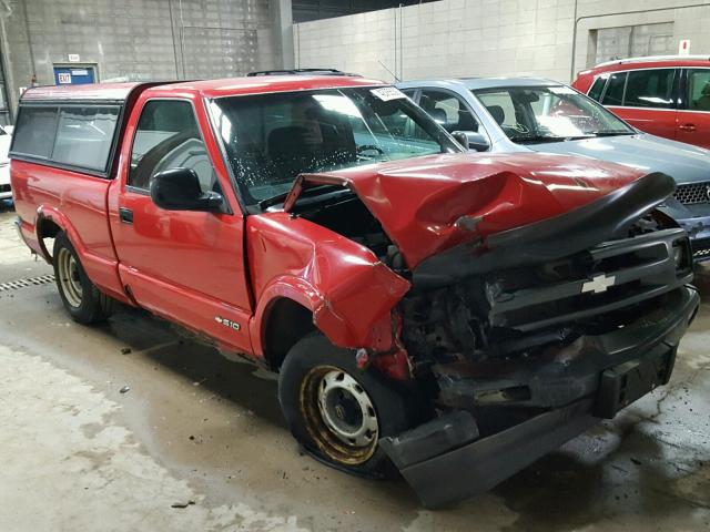 1GCCS1449V8206243 - 1997 CHEVROLET S TRUCK S1 RED photo 1