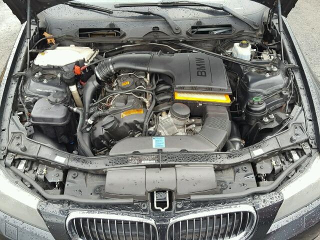 WBAPL5C55BA919044 - 2011 BMW 335 XI BLACK photo 7