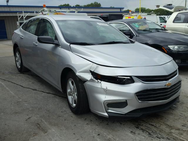 1G1ZB5ST3HF195096 - 2017 CHEVROLET MALIBU LS ვერცხლისფერი ფოტო 1