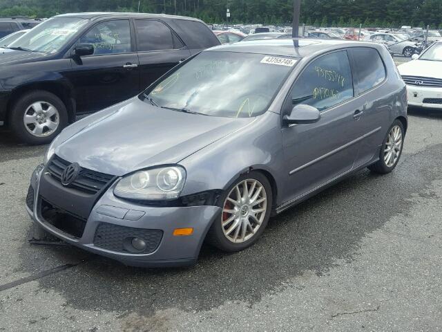 WVWEV71K36W125435 - 2006 VOLKSWAGEN NEW GTI GRAY photo 2