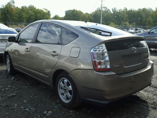 JTDKB20UX63155020 - 2006 TOYOTA PRIUS 金色 照片 3