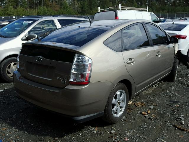 JTDKB20UX63155020 - 2006 TOYOTA PRIUS 金色 照片 4