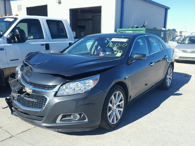 1G11H5SL7EF299226 - 2014 CHEVROLET MALIBU GRAY photo 2