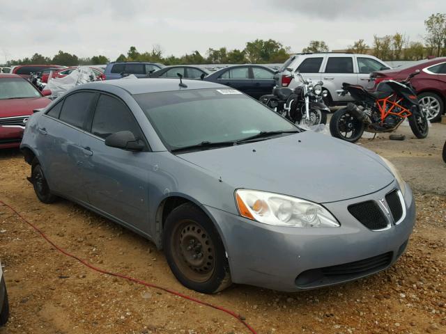 1G2ZF57B784143045 - 2008 PONTIAC G6 VALUE L GRAY photo 1