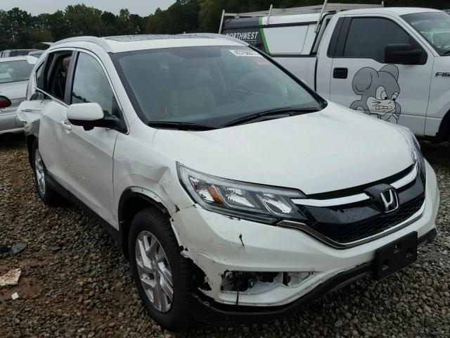 5J6RM3H7XGL022976 - 2016 HONDA CR-V EXL WHITE photo 1