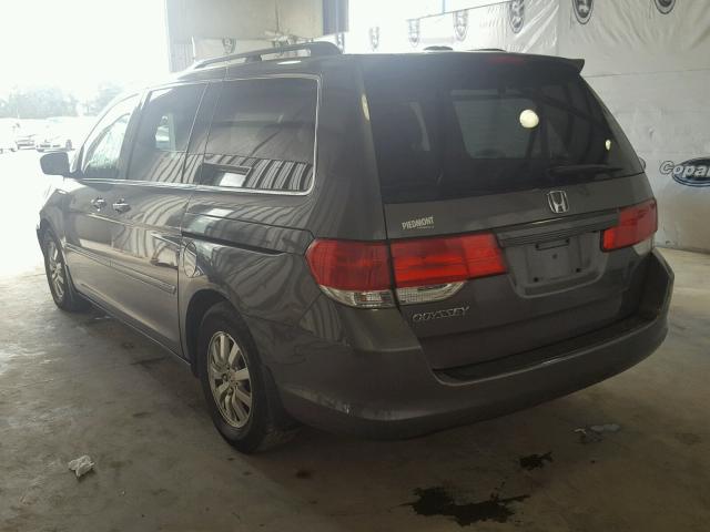 5FNRL38748B066890 - 2008 HONDA ODYSSEY GRAY photo 3