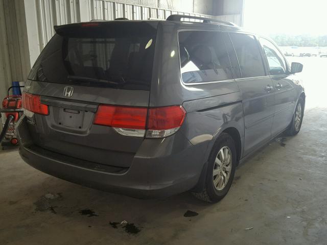 5FNRL38748B066890 - 2008 HONDA ODYSSEY GRAY photo 4