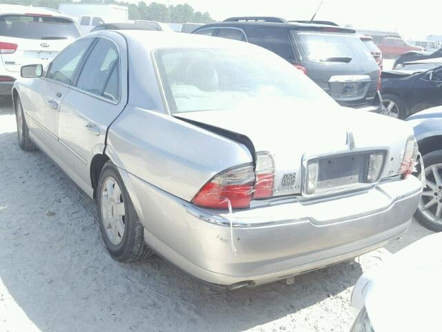 1LNHM86S34Y608659 - 2004 LINCOLN LS SILVER photo 3