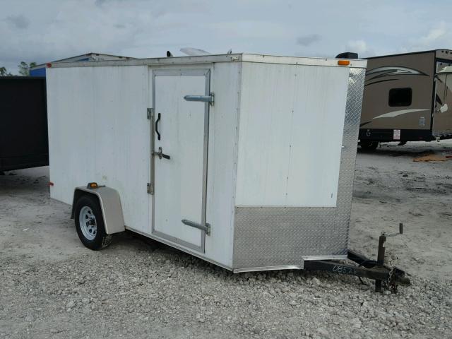 54GVC12D1D7008526 - 2013 TRAIL KING UTILITY WHITE photo 1