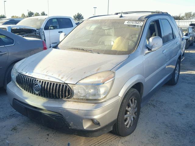 3G5DB03LX6S569223 - 2006 BUICK RENDEZVOUS SILVER photo 2