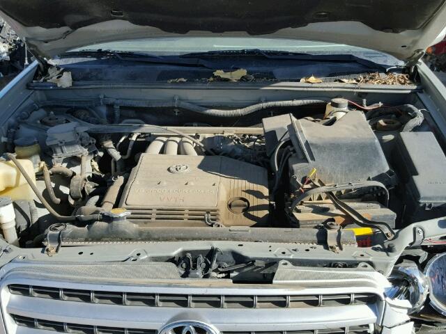 JTEHF21A820071661 - 2002 TOYOTA HIGHLANDER SILVER photo 7