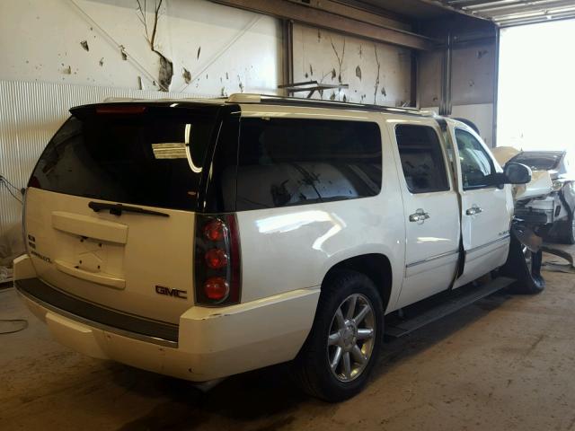 1GKFK06249R195305 - 2009 GMC YUKON XL D WHITE photo 4