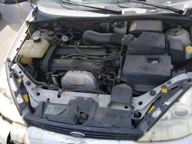1FAFP38322W322442 - 2002 FORD FOCUS ZTS SILVER photo 7