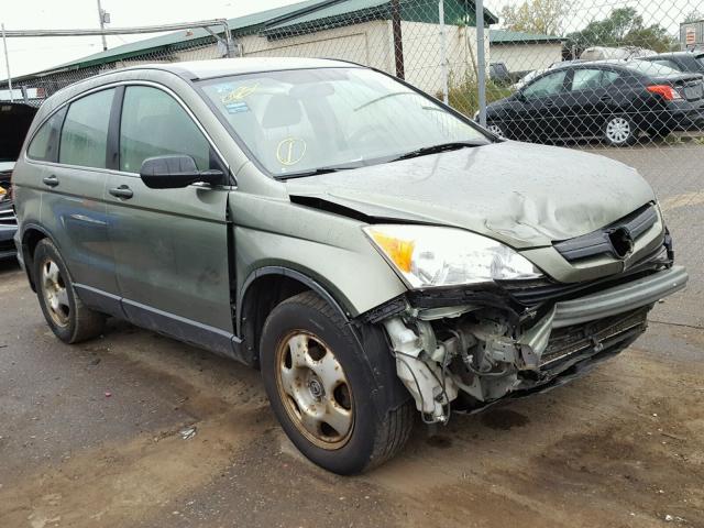 JHLRE48357C051262 - 2007 HONDA CR-V GREEN photo 1