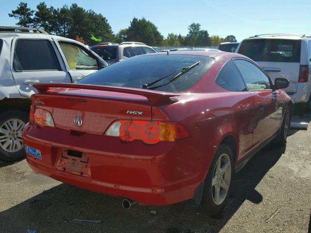 JH4DC54894S017197 - 2004 ACURA RSX RED photo 1