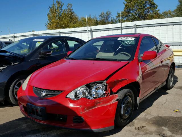 JH4DC54894S017197 - 2004 ACURA RSX RED photo 3