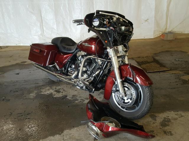 1HD1KB4158Y645722 - 2008 HARLEY-DAVIDSON FLHX BURGUNDY photo 1