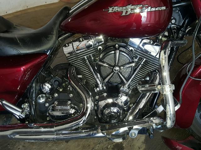 1HD1KB4158Y645722 - 2008 HARLEY-DAVIDSON FLHX BURGUNDY photo 7