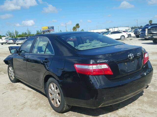 4T1BE46K77U590013 - 2007 TOYOTA CAMRY NEW BLACK photo 3