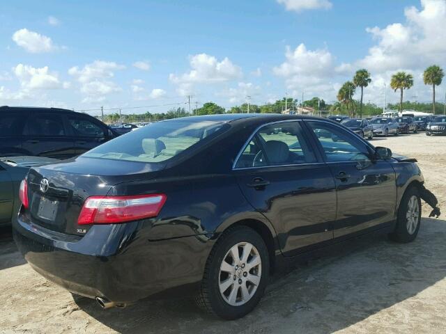 4T1BE46K77U590013 - 2007 TOYOTA CAMRY NEW BLACK photo 4