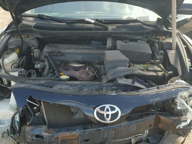 4T1BE46K77U590013 - 2007 TOYOTA CAMRY NEW BLACK photo 7