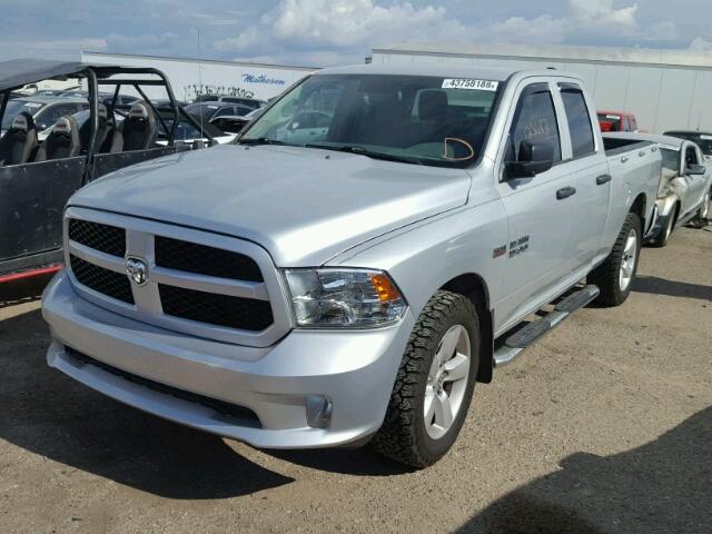 1C6RR6FT1ES328774 - 2014 RAM 1500 ST SILVER photo 2