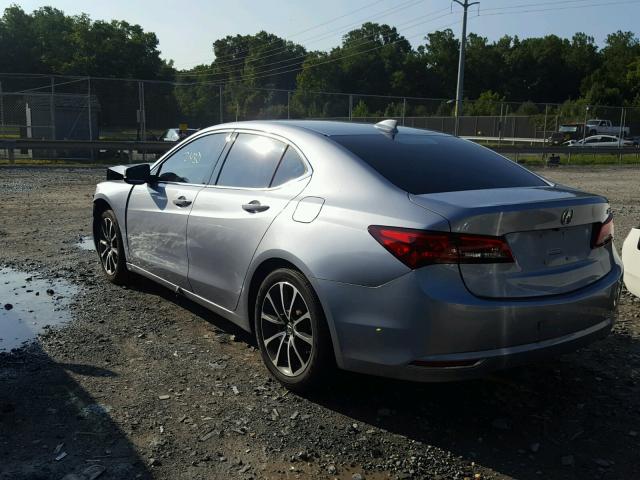 19UUB2F35GA004754 - 2016 ACURA TLX SILVER photo 3