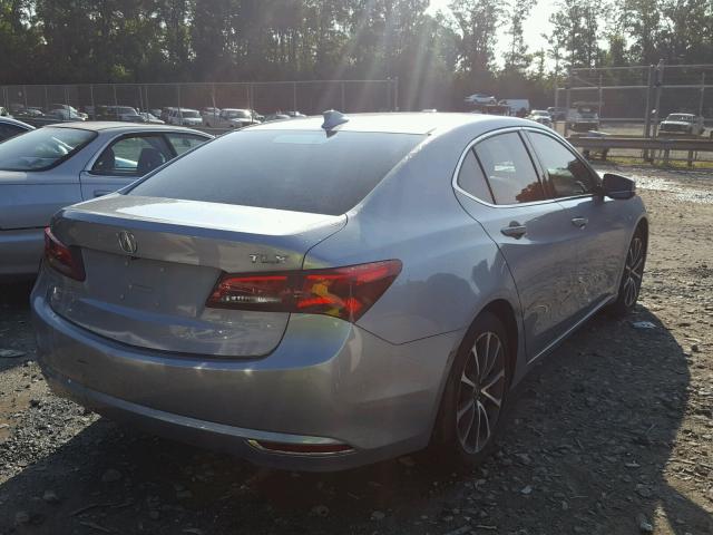 19UUB2F35GA004754 - 2016 ACURA TLX SILVER photo 4